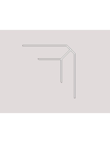 Cantonera Interior Cuvertec en PVC - Caja de 15 ml