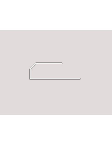 Perfil Terminal Cuvertec en PVC - Caja de 15 ml