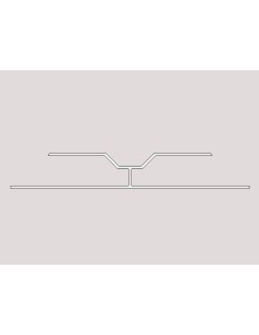 Perfil Unión Cuvertec en PVC - Caja de 15 ml 2