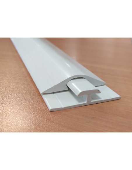 Perfil Clipaje para ROLLO de P.P. base+tapa - Caja de 30 ml