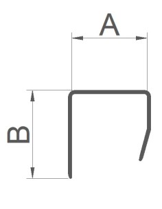 Perfil U de 6 mm de Policarbonato - Caja de 42 ml 2