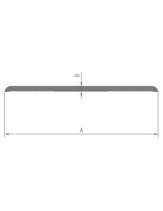 Tapajuntas de 80 mm en PVC - Caja de 30 ml 2