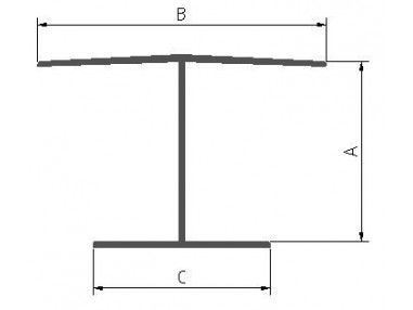 Perfil Union H PVC