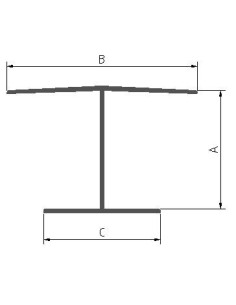 Perfil H de 50 mm en PVC - Caja de 30 ml 2