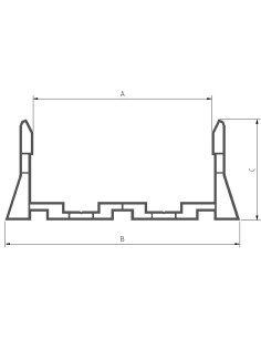 Perfil Base de 100 mm en PVC - Caja de 24 ml 2