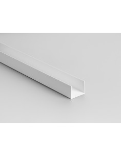 Perfil U de 50x42x2 mm en PVC - Caja de 30 ml