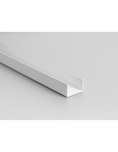 Perfil U de 60x42x2 mm en PVC - Caja de 30 ml