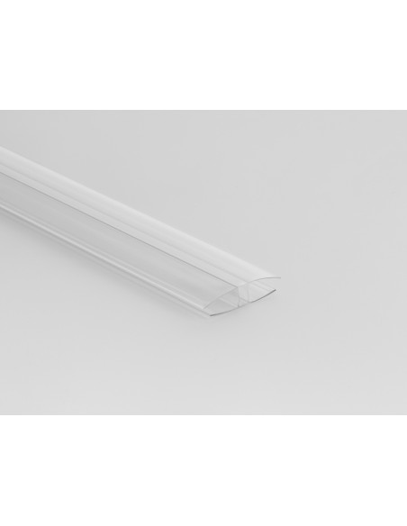 Perfil H de 16 mm de Policarbonato - Caja de 30 ml