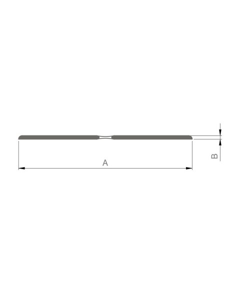 Cantonera regulable 50x50x2 mm en PVC - Caja de 30 ml