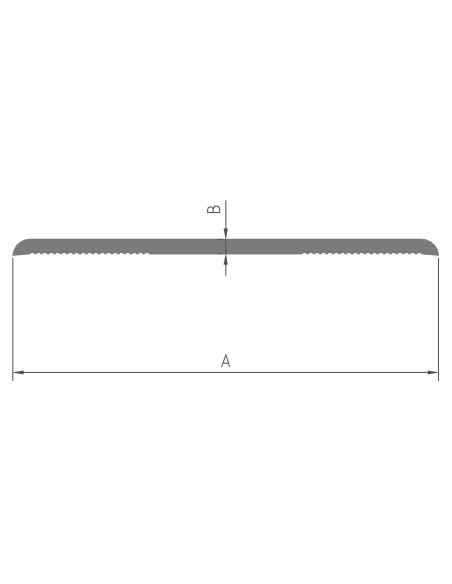 Tapajuntas de 45 mm en PVC Foliado Madera Roble - Caja de 30 ml