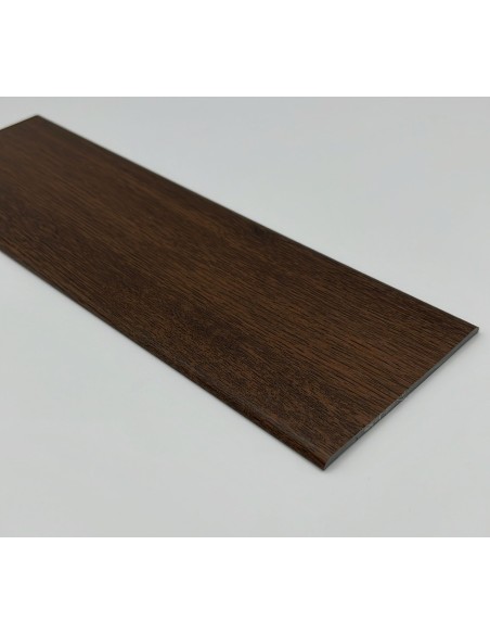 Tapajuntas de 80 mm en PVC Foliado Nogal - Caja de 30 ml