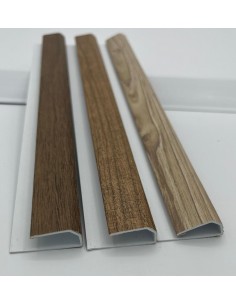 Perfil Terminal Madera - Caja de 15 ml 2