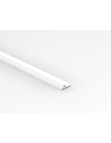 Perfil Terminal Cuvertec en PVC con Flexible Superior - Caja de 15 ml