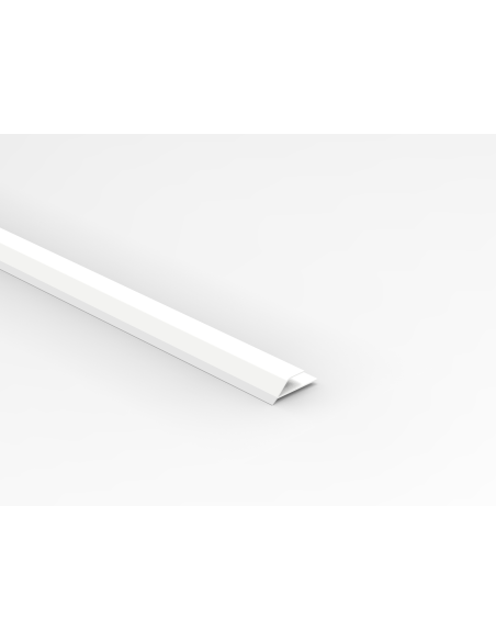 Perfil Terminal Cuvertec en PVC con Flexible Superior - Caja de 15 ml